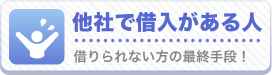 他社で借入がある